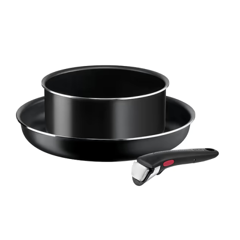 Набір посуду зі знімною ручкою Tefal L1539243 Ingenio Easy Cook &Clean 3 пр.